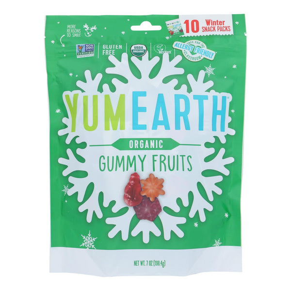Yumearth Organics - Organic Gummy Bears - Cherry Peach - Case of 18 - 7.0 Ounce.