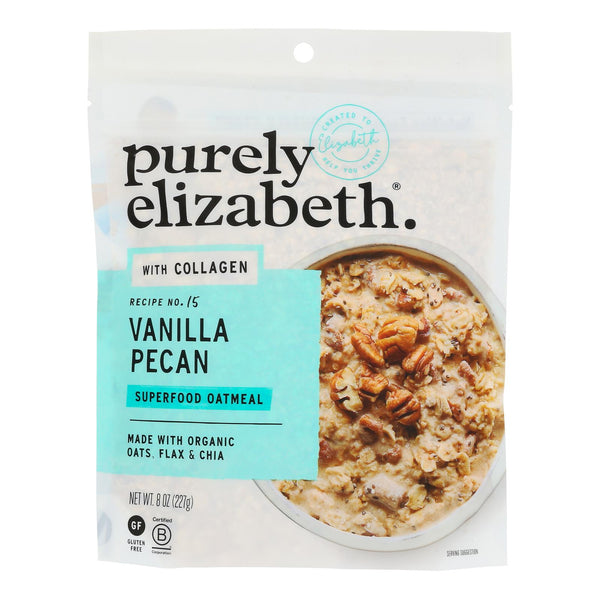 Purely Elizabeth - Oat Pouch Clgn Vanilla Pecan - Case of 6-8 Ounce