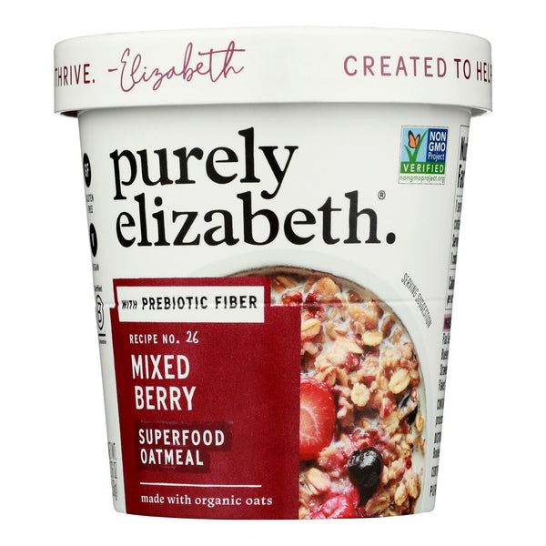 Purely Elizabeth - Oatmeal Cup Mixed Berry - Case of 12-1.76 Ounce