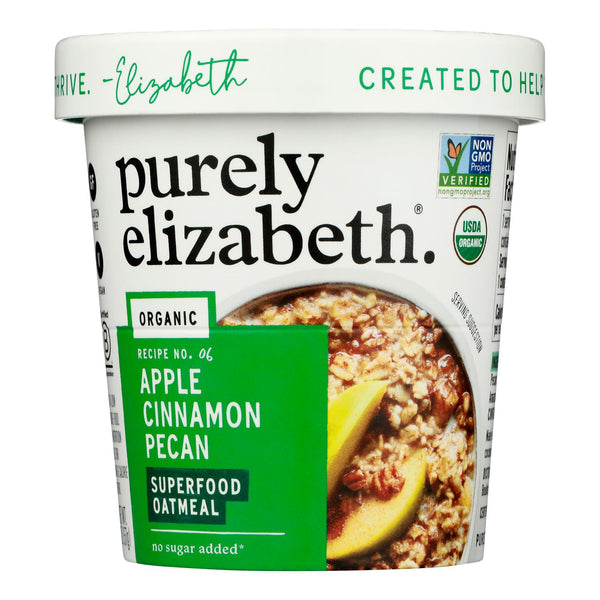 Purely Elizabeth - Oatmeal Apple Cinnamon Pecan - Case of 12-2 Ounce