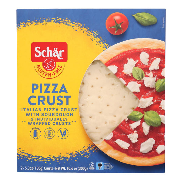 Schar Pizza Crust - Gluten Free - Case of 4 - 10.6 Ounce