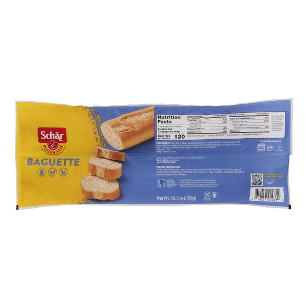 Schar Baguettes Gluten Free - Case of 6 - 12.3 Ounce.