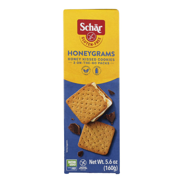 Schar - Crackers Honeygrams Gluten Free - Case of 6-5.6 Ounce