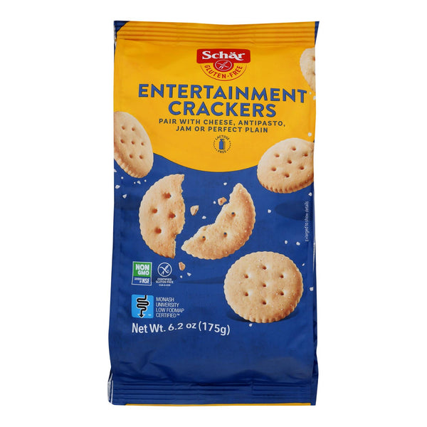 Schar - Crackers Entertain Gluten Free - Case of 5-6.2 Ounce