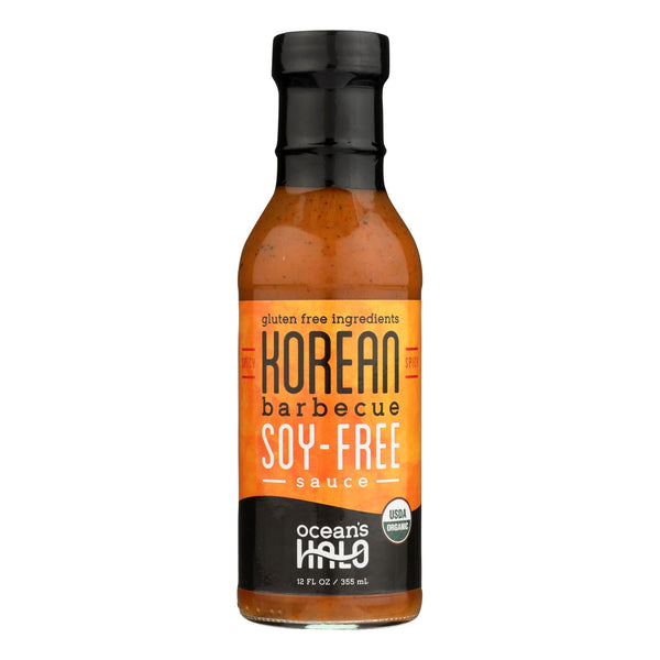 Ocean's Halo - Sauce No Soy Spicy BBQ - Case of 6 - 12 Fluid Ounce