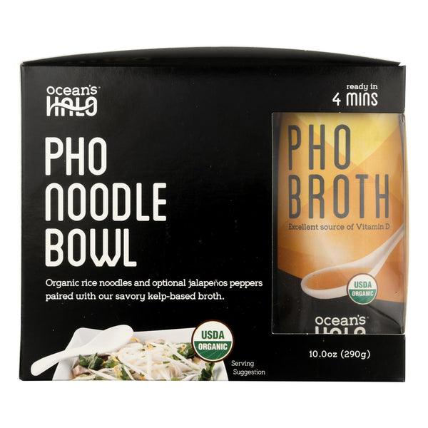 Ocean's Halo - Noodle Bowl Pho - Case of 6 - 10 Ounce