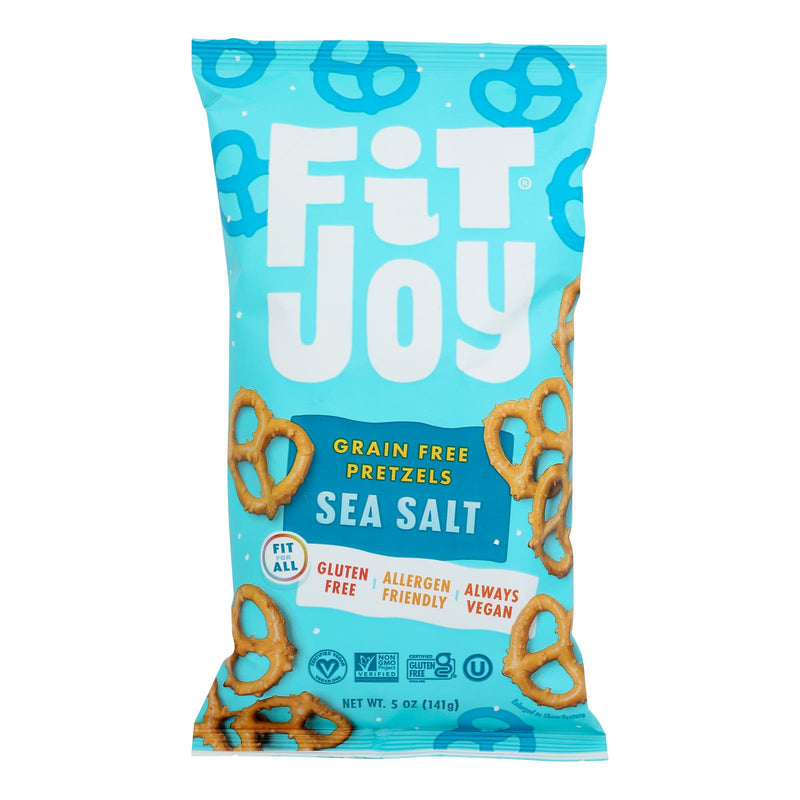 Fitjoy - Pretzels Green Fr Him Sea Salt - Case of 12 - 5 Ounce