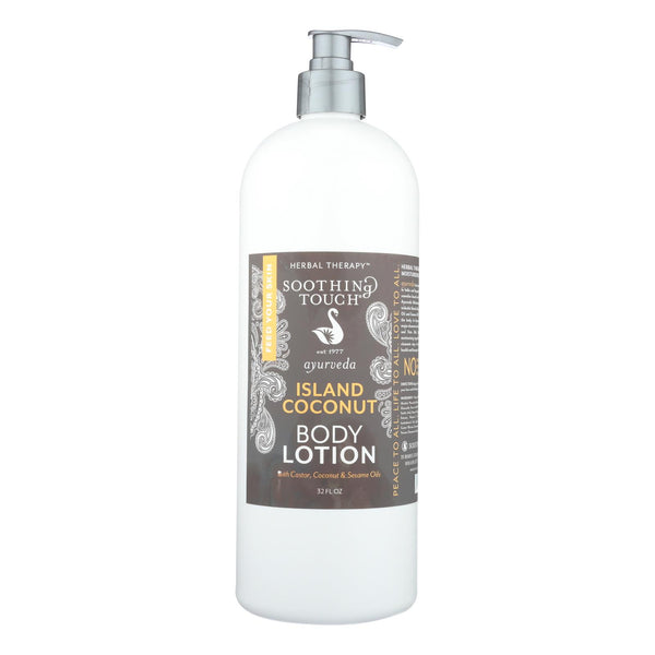 Soothing Touch - Island Coconut Body Lotion - 32 Fluid Ounce