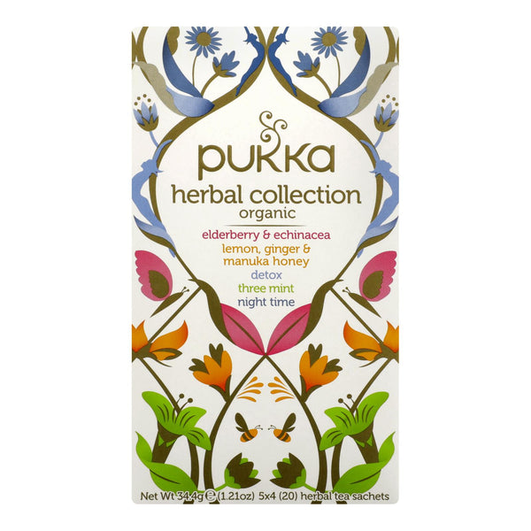 Pukka Herbal Teas - Tea Herbal Collection - Case of 6 - 20 Count