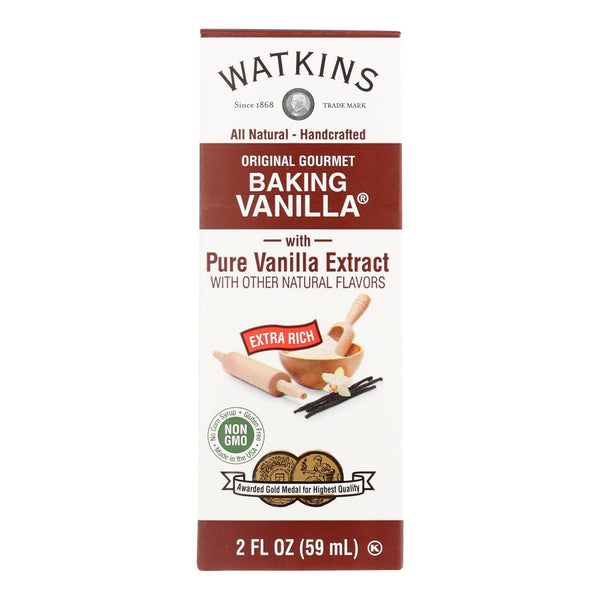 Watkins - Vanilla Dbl Strength - Case of 12-2 Fluid Ounce