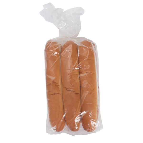 Aunt Millie's Bakehouse Footlong Hot Dog Bun 6 Count Packs - 12 Per Case.