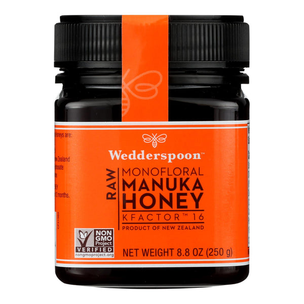 Wedderspoon Manuka Honey, Kfactor 16,  - Case of 6 - 8.8 Ounce
