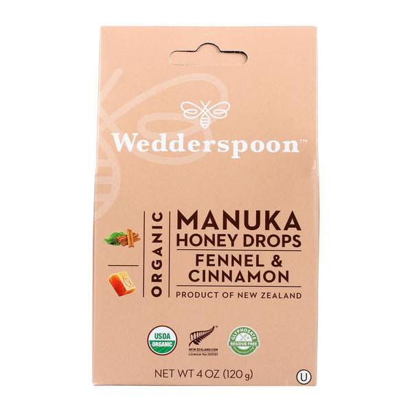Wedderspoon - Drops Manuka Fnl&cinn - 1 Each - 4 Ounce