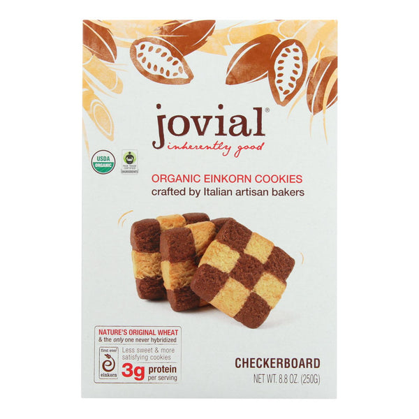 Jovial - Cookie - Organic - Einkron - Checkerboard - 8.8 Ounce - case of 12
