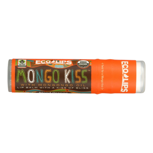 Mongo Kiss Lip Balm - Blood Orange - Case of 15 - 0.25 Ounce.