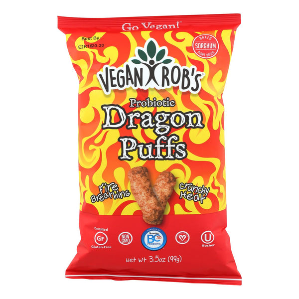 Vegan Rob's - Puffs Dragon - Case of 12 - 3.5 Ounce