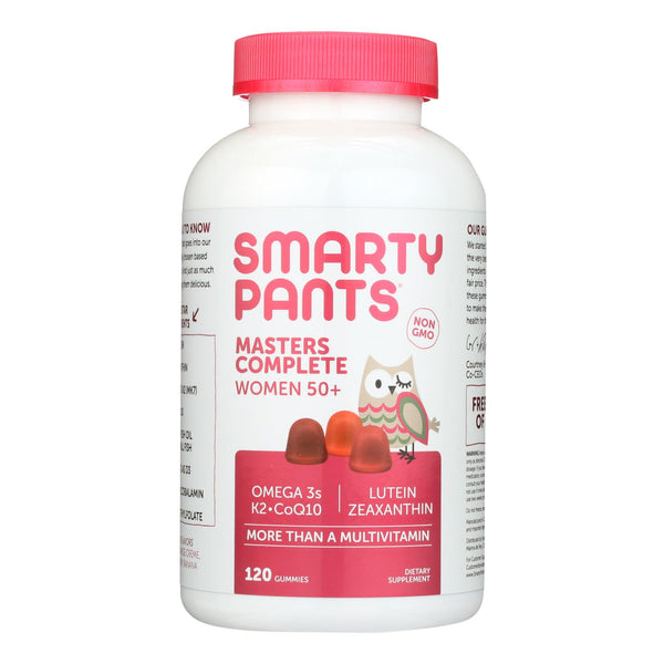 Smartypants Masters Complete Women 50+ Blueberry Orange Creme Strawberry Banana Gummies  - 1 Each - 120 Count