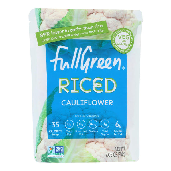 Fullgreen - Riced Veg Cauliflower - Case of 6-7.05 Ounce