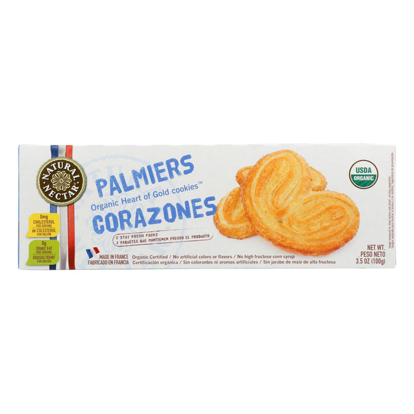 Natural Nectar Palmiers  - Case of 12 - 3.5 Ounce