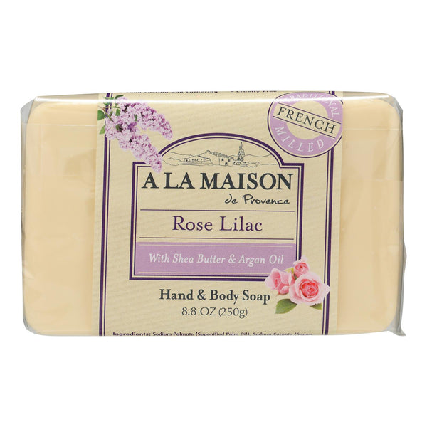 A La Maison - Bar Soap - Rose Lilac - 8.8 Ounce