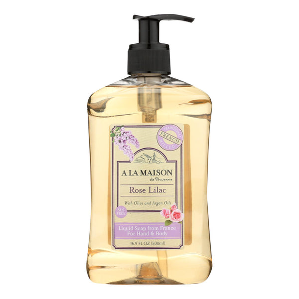 A La Maison - Liquid Hand Soap - Rose Lilac - 16.9 fl Ounce.