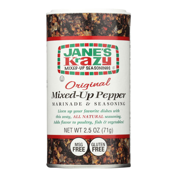Jane's Krazy - Mixed Up Pepper - Case of 12 - 2.5 Ounce