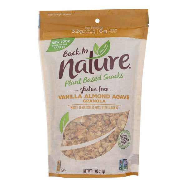 Back To Nature Granola - Vanilla Almond Agave - 11 Ounce - case of 6