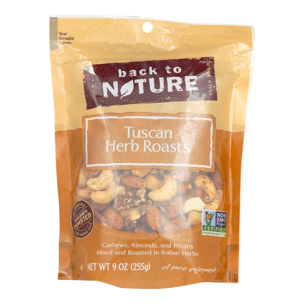Back To Nature Tuscan Herb Roasts - Case of 9 - 9 Ounce.