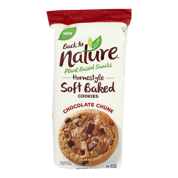 Back To Nature - Cookie Homestyle Chocolate Chunk - Case of 6-8 Ounce