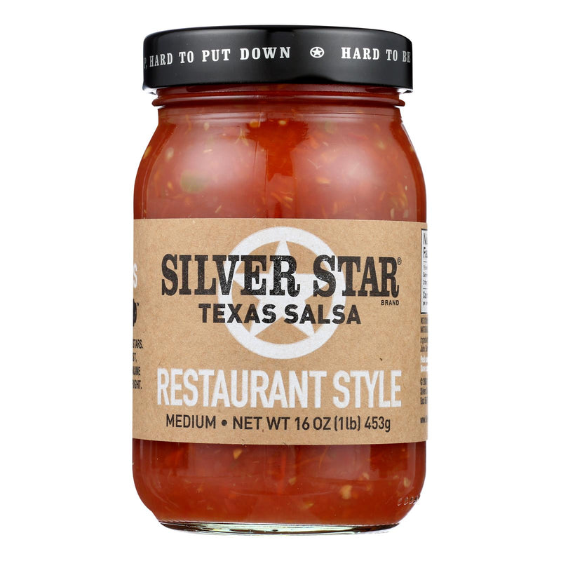 Silver Star - Salsa Restaurant Style - Case of 6 - 16 Ounce