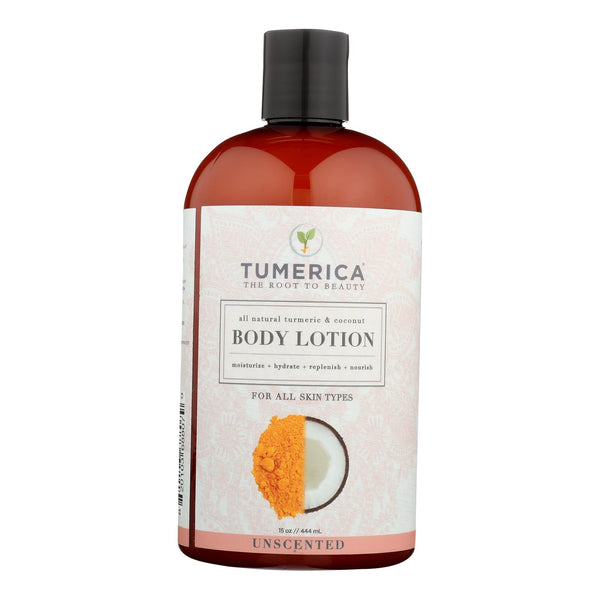 Tumerica Hand and Body Lotion - Moisturizing - Unscented - 15 Ounce
