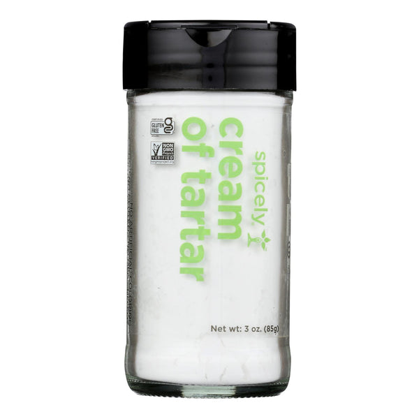 Spicely Organics - Organic Cream of Tartar - Case of 3 - 3 Ounce.