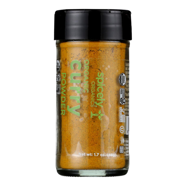 Spicely Organics - Organic Curry - Powder - Case of 3 - 1.7 Ounce.