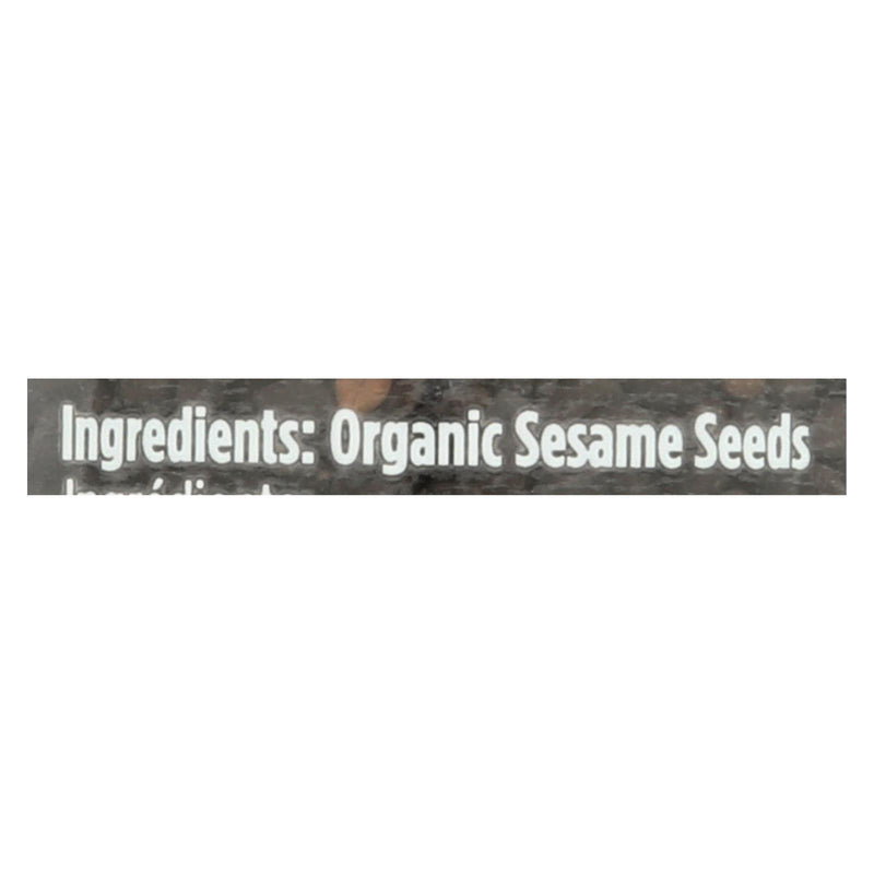 Spicely Organics - Organic Sesame - Black - Case of 3 - 2 Ounce.