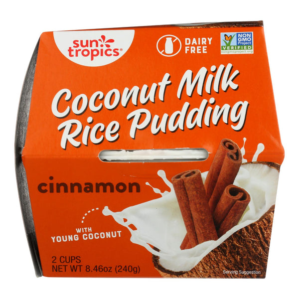 Sun Tropics Cinnamon Coconut Rice Pudding  - Case of 6 - 8.46 Ounce