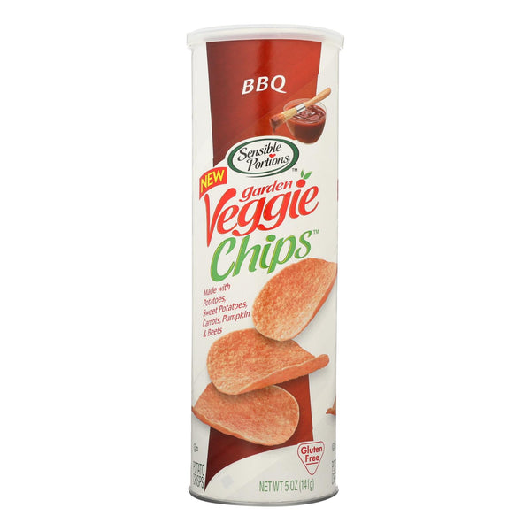 Sensible Portions BBQ Garden Veggie Chips - Case of 12 - 5 Ounce