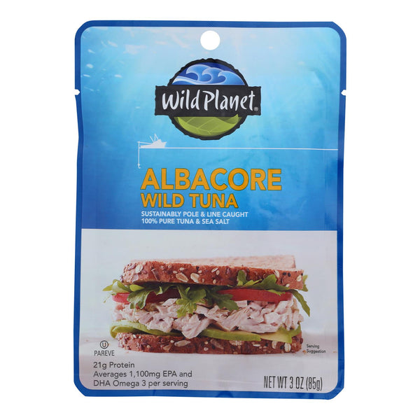 Wild Planet Wild Albacore Tuna  - Case of 24 - 3 Ounce