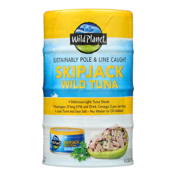 Wild Planet - Tuna Wild Skipjack - Case of 12-4/5 Ounce