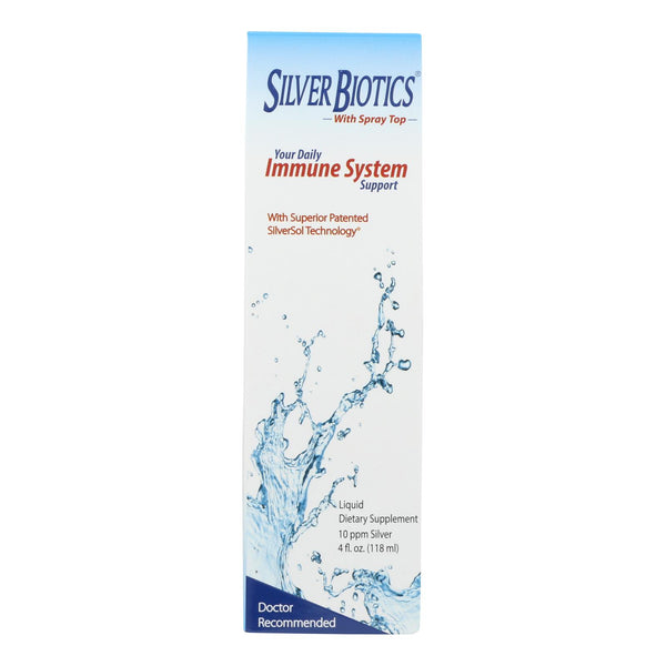 Silver Biotics - Suppl Dly Immun Trvl Spry - 1 Each 1-4 Fluid Ounce