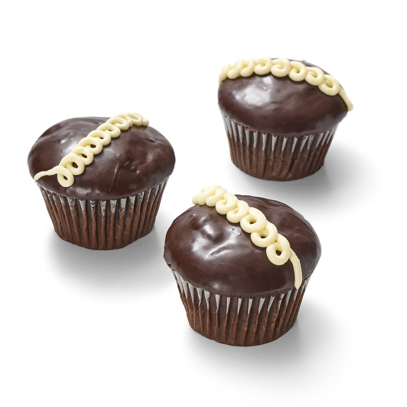 Bulk Large Filled Chocolate Ganache Cupcake 12 Each - 1 Per Case.