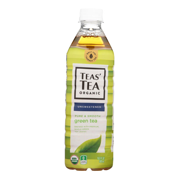 Itoen Organic Tea - Pure Green Bottle - Case of 12 - 16.9 fl Ounce