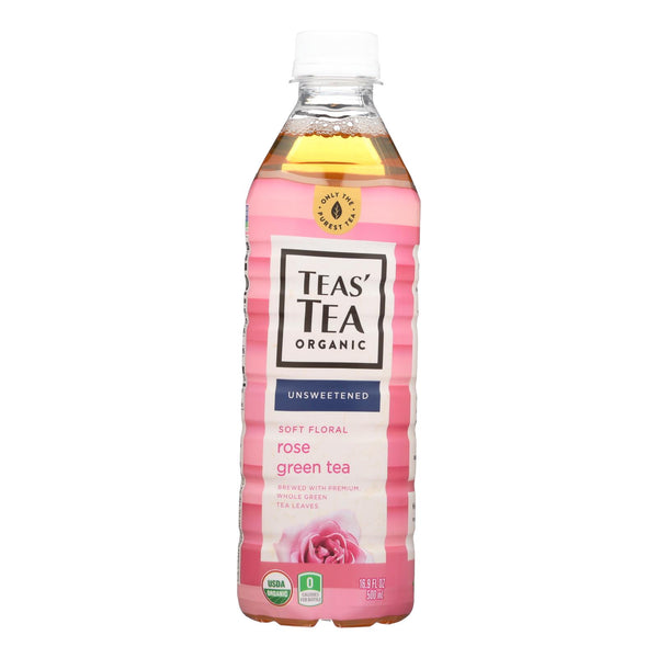 Itoen Tea - Organic - Rose - Green - Bottle - Case of 12 - 16.9 fl Ounce