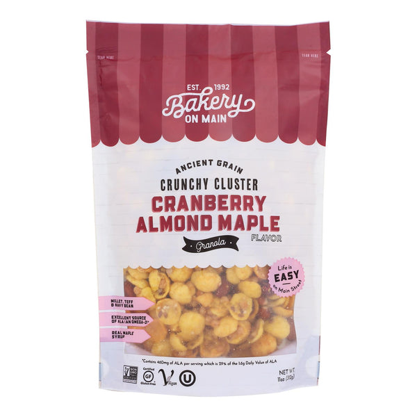 Bakery On Main On Main Nutty Cranberry Granola - Case of 6 - 12 Ounce.