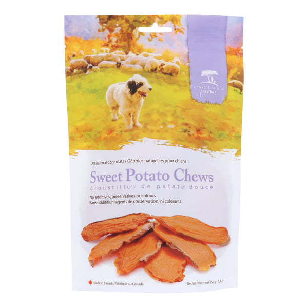 Caledon Farms - Dog Treat Sweet Potato Chew - Case of 4-9.3 Ounce
