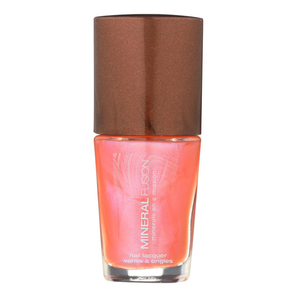 Mineral Fusion - Nail Polish - Pink Fire Opal - 0.33 Ounce.