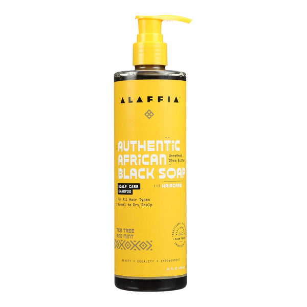 Alaffia - Shampoo Sclp Care Ttree Mint - 1 Each-12 Fluid Ounce