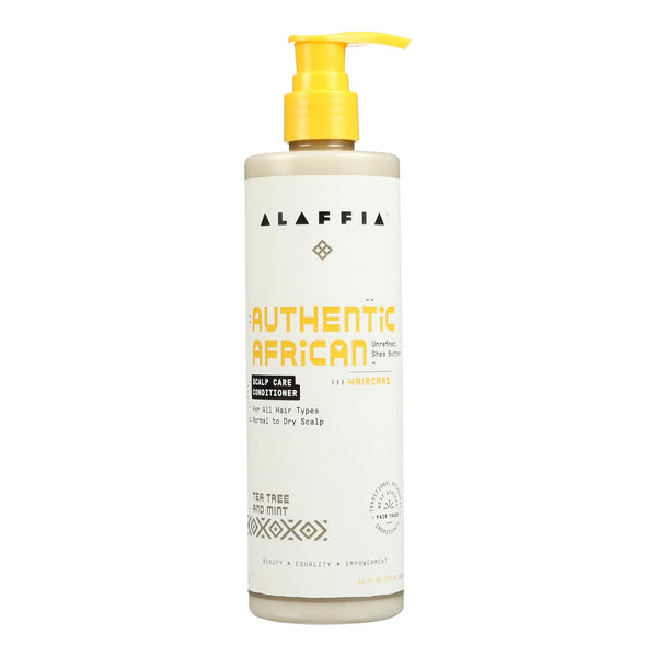 Alaffia - Conditioner Sclp Care Ttree Mint - 1 Each-12 Fluid Ounce
