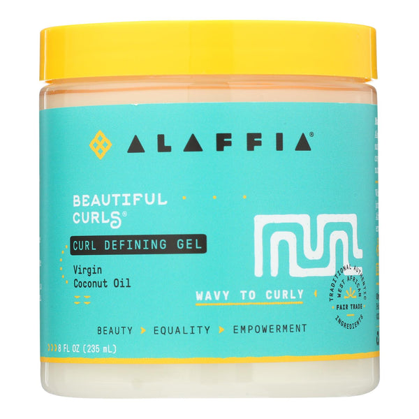 Alaffia - Hair Gel Curl Defining - 1 Each-8 Fluid Ounce