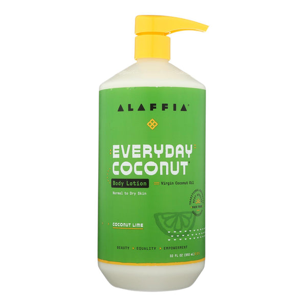 Alaffia Coconut Ultra Hydrating Lotion  - 1 Each - 32 Fluid Ounce