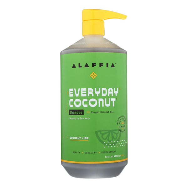 Alaffia - Everyday Shampoo - Coconut Lime - 32 fl Ounce.